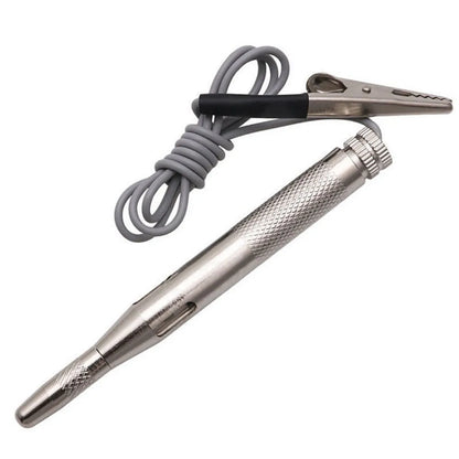 DC 6V 12V 24V Car Motorcycle Circuit Voltage Tester fuses Test Pen Automotive Circuit Tester Detector Cable and Clip