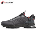 Baasploa Men Running Shoes Mesh Breathable Sport Shoes For Men Fashion Lightweight Casual Sneakers Non-Slip Lace Up Plus Size 50