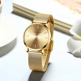 HANNAH MARTIN Women Watch Nordic Minimalist Japan Quartz Movement 3Bar Waterproof Women 36mm Full Rose Gold Dropshipping Watches