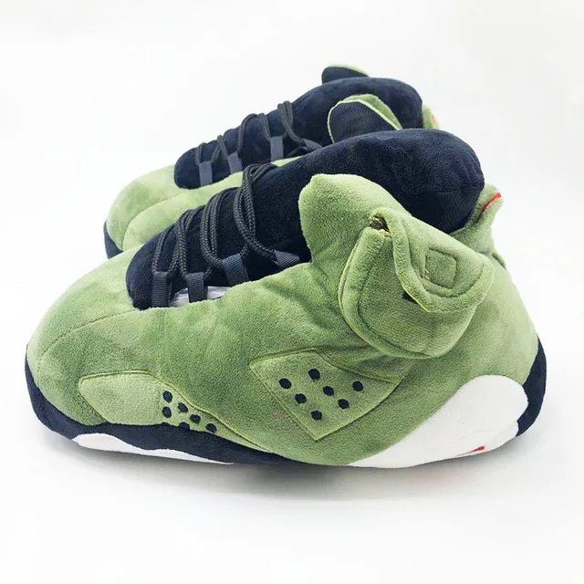 Warm Home Slippers for Men and Women, One Size Fits Most Sneakers, Indoor Cotton Shoes, Bedroom Floor Sliders, Unisex, Female, Winter 