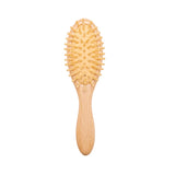Newborn Baby Natural Wooden Boys Girls Soft Wool Hair Brush Head Comb Infant Head Massager Portable Bath Brush Comb For Kids