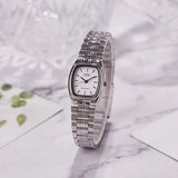 Relógio feminino Casio LTP 1169 bicolor quartzo a prova de agua 30m