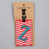 Newest Cute 26 Letters Luggage Travel Accessories Tag Silica Gel Suitcase ID Addres Holder Baggage Boarding Tag Portable Label
