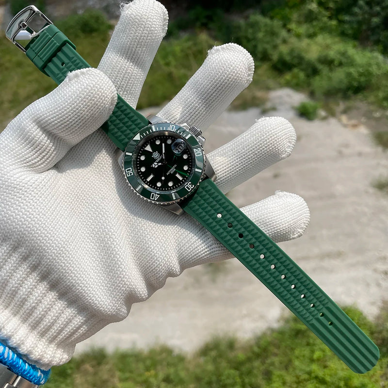 SD1953 Hot Selling Ceramic Bezel 41mm Steeldive 30ATM Water Resistant NH35 Automatic Mens Dive Watch Reloj