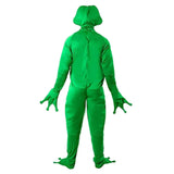 Unisex Funny Frog One Piece Cosplay Costume Novelty Adult Animal Halloween Cosplay Party Jumpsuit Outfit Plus Size Oversize Clo