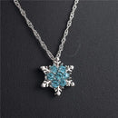 2023 Classic Wedding Crystal Color Teardrop Pendant Necklace for Women Trendy Rhinestone Collar Necklace Jewelry statement