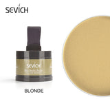 Pó para Preenchimento de Raiz Sevich 4g – Maquiagem Unissex para Disfarçar Falhas no Couro Cabeludo e Contornar a Linha do Cabelo – Cobertura Natural