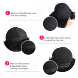 MsSunlight Afro Kinky Curly Wig Human Hair Short Wigs For Women Human Hair 100% Natural 4B 4C Brazilian Hair Wigs Full Machine