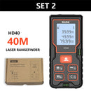 HILDA Laser Rangefinder Distance Meter 40M 50M 60M 80M 100M Rangefinder Laser Tape Range Finder Building лазерный дальномер