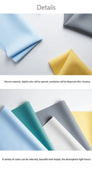 60/40cm Oversized Food Grade Silicone Waterproof Placemat Heat Insulation Anti-Skidding Washable Table Mat For Kitchen Dinner