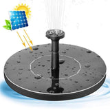 Mini Solar Water Fountain Pool Pond Waterfall Fountain Garden Decoration Outdoor Bird Bath Solar Powered Fountain Floating Water