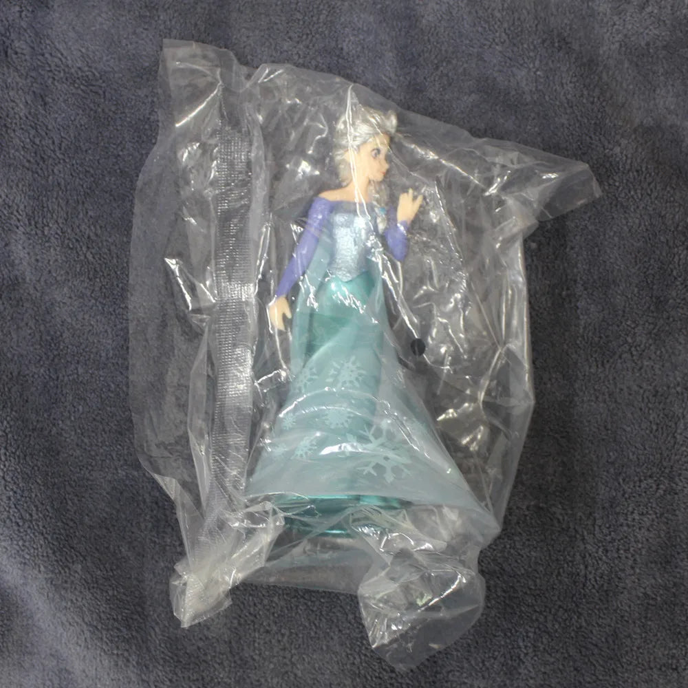 Big Size Frozen Queen Elsa & Anna Figure Toys Dolls Anime Dolls Figures Collectible Model Cake Decoration Toy Kids Birthday Gift