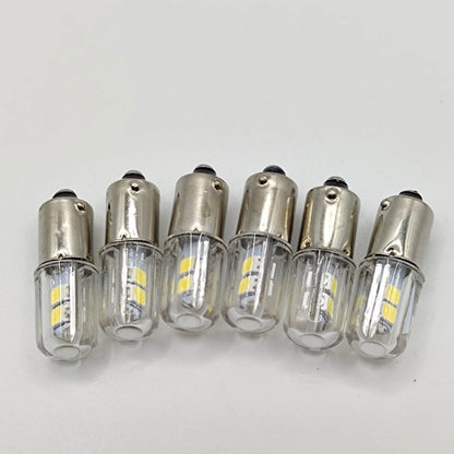 2PCS  BA9S T4W LED Car light bulb T2W T3W H5W interior Car LED License Plate light DC12V 12913 12910 12929 BA9 57 756 1816  1891