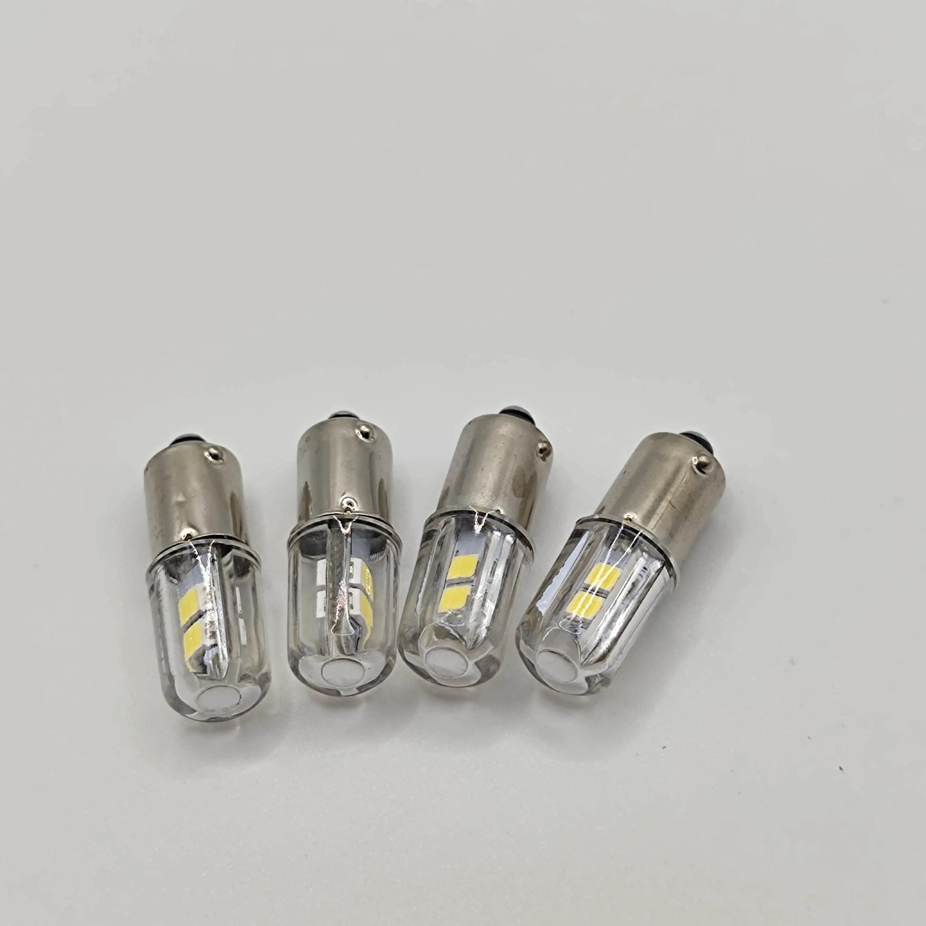 2PCS  BA9S T4W LED Car light bulb T2W T3W H5W interior Car LED License Plate light DC12V 12913 12910 12929 BA9 57 756 1816  1891