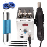 Hot Air Gun 858D 700W BGA Rework Solder Station 220V/110V For SMD SMT Heat Soldering Station Welding Repair Tools
