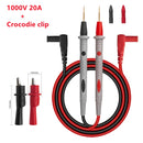 10A 20A 1000V Probe Test Leads Pin For Digital Multimeter Needle Tip Multi Meter Tester Lead Probe Wire Pen Cable