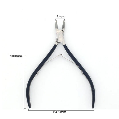 Nail Manicure Scissors Cuticle Cutter Nails Cuticle Nippers Dead Skin Remover Pedicure Stainless Steel Cutters Tools