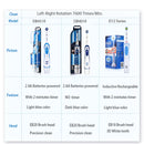 Oral B Sonic Electric Toothbrush Battery Powered 2D Rotating Tooth Brush Oral Hygiene Dental Teeth with Replaceable Heads