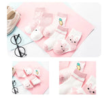 5 Pairs/Lot Kids Soft Cotton Socks Boy Girl Baby Infant Fashion Stripe Warm For Autumn Winter 0-8 Years Children Cartoon Sock