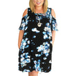 Vestido holgado con hombros descubiertos para mujer, talla grande, verano, talla 9XL, 2023 