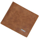 Picture Wallet Fashion Casual Short PU Frosted Multi-Card DIY Wallets Customized Engraving Photo Simple Purse For Men