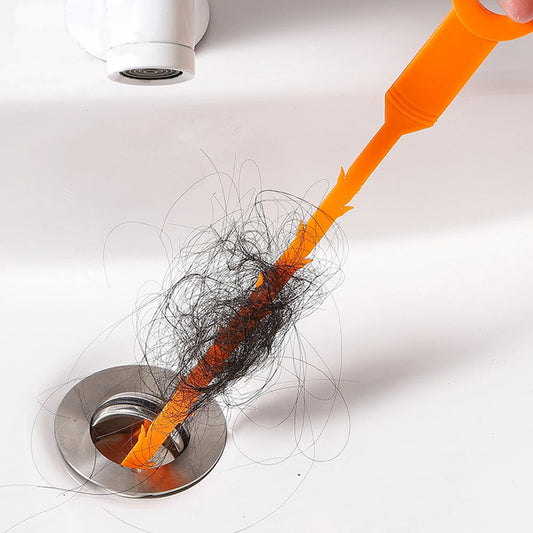 Limpiador de fregaderos de cocina, ganchos para tuberías, palitos para desatascar tuberías, resorte para dragado de alcantarillado, herramienta para dragar el cabello, accesorios de baño