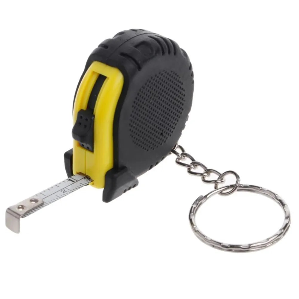 Retractable Ruler Tape Measure Keychain Mini Pocket Size Metric 1m Car Key Rings Accessories Women Men Sholesale Bulk Clasp 2022