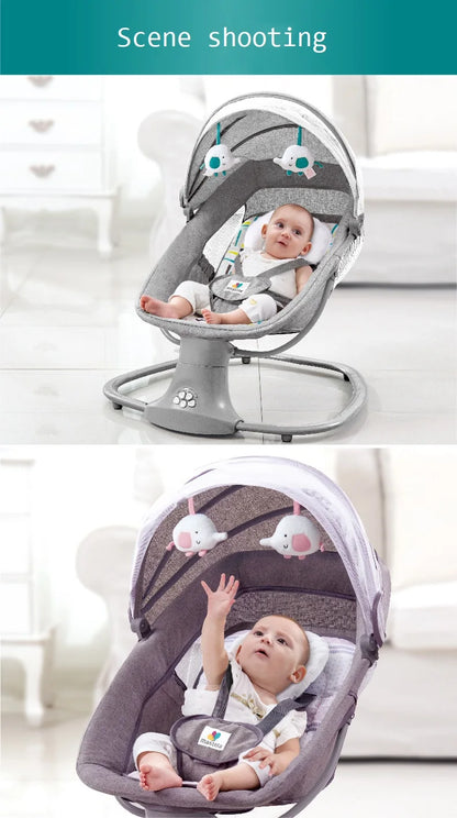 Baby bed Baby swing Baby Electric Rocking chair Rocking  cradle for newborn baby swing  Electric rocking chair Things for babies