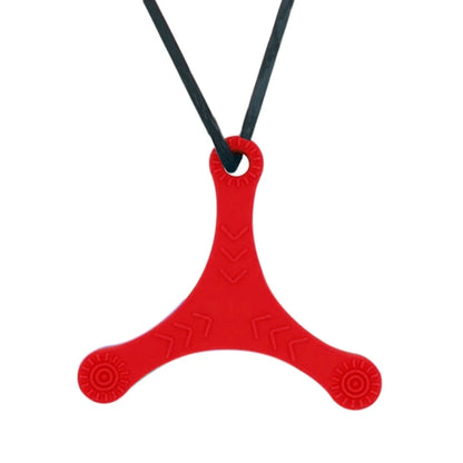 Collar sensorial para masticar, paquete de colgante de silicona para masticar, juguete de entrenamiento y desarrollo para bebés en dentición, autismo y ansiedad.