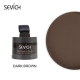 Pó para Preenchimento de Raiz Sevich 4g – Maquiagem Unissex para Disfarçar Falhas no Couro Cabeludo e Contornar a Linha do Cabelo – Cobertura Natural