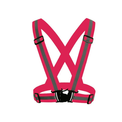 Highlight Reflective Straps Night Running Riding Clothing Vest Adjustable Safety Vest Elastic Band For Adults and Children