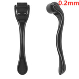 Derma Roller para pele, barba e cabelo, Needle-Micro Face Roll Tool, 540 agulhas para crescimento facial, corporal e capilar, 0.2mm, 0.25mm, 0.3mm