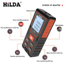 HILDA Laser Rangefinder Distance Meter 40M 50M 60M 80M 100M Rangefinder Laser Tape Range Finder Building лазерный дальномер