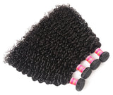 Kit mechas de cabelo humano cacheado natural - Cabelo virgem
