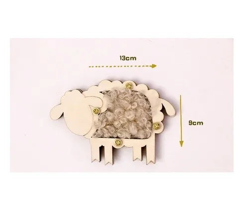 Wooden Busy Board DIY Toy Baby Montessori Sensory Activity Board Accessories For Children Locks Busyboard Parts Educational Toys