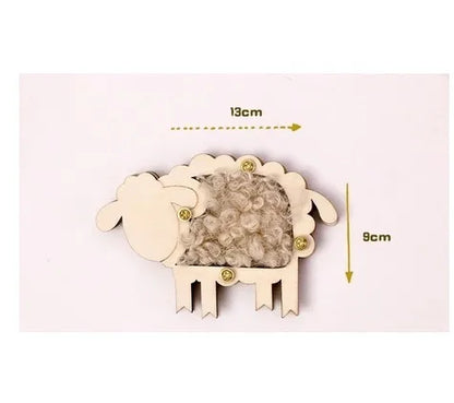 Wooden Busy Board DIY Toy Baby Montessori Sensory Activity Board Accessories For Children Locks Busyboard Parts Educational Toys