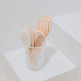 Newborn Baby Natural Wooden Boys Girls Soft Wool Hair Brush Head Comb Infant Head Massager Portable Bath Brush Comb For Kids