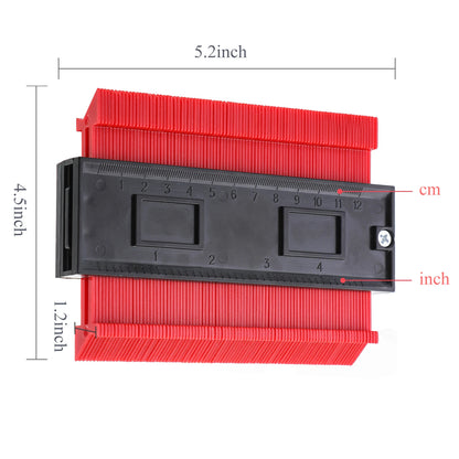 Profile Duplication Gauge Shape Gauge Duplicator Plastic Contour Copy Duplicator Magic Measuring Tool For Woodworking Tool