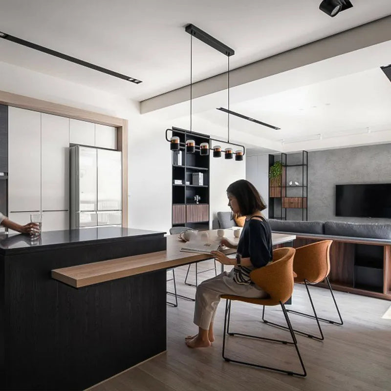 Nordic style designer lamp Dining table light art creative bar counter Kitchen bedroom bedside LED modern chandelier home decor