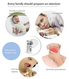 Handheld Portable Autoclean Inhale Nebulizer Mesh Atomizer Silent Inhaler Nebuliser Inhalator for Kids Portable Nebulizer