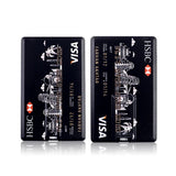 USB Flash Drive High Speed ​​Bank Credit Card Pen Drive 4GB 8GB 16GB Pendrive 32GB 64GB Memory Usb Stick Flash Drive 128GB
