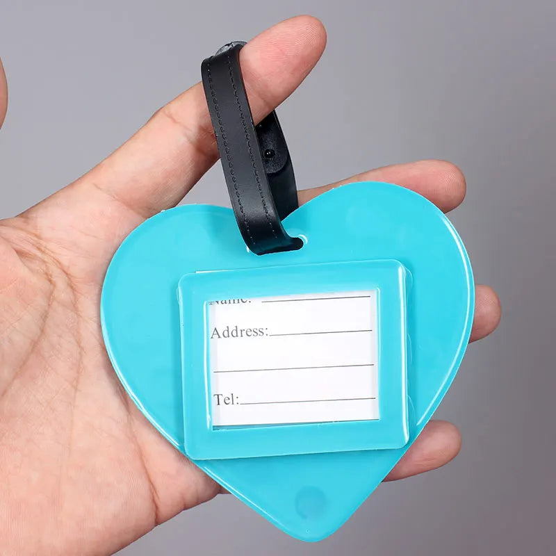 Newest Cute 26 Letters Luggage Travel Accessories Tag Silica Gel Suitcase ID Addres Holder Baggage Boarding Tag Portable Label