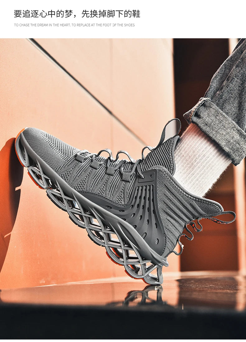 Men's Sneakers Male Casual Shoes Luxury Trainer Race Breathable Fashion Loafers Running Shoes for Men