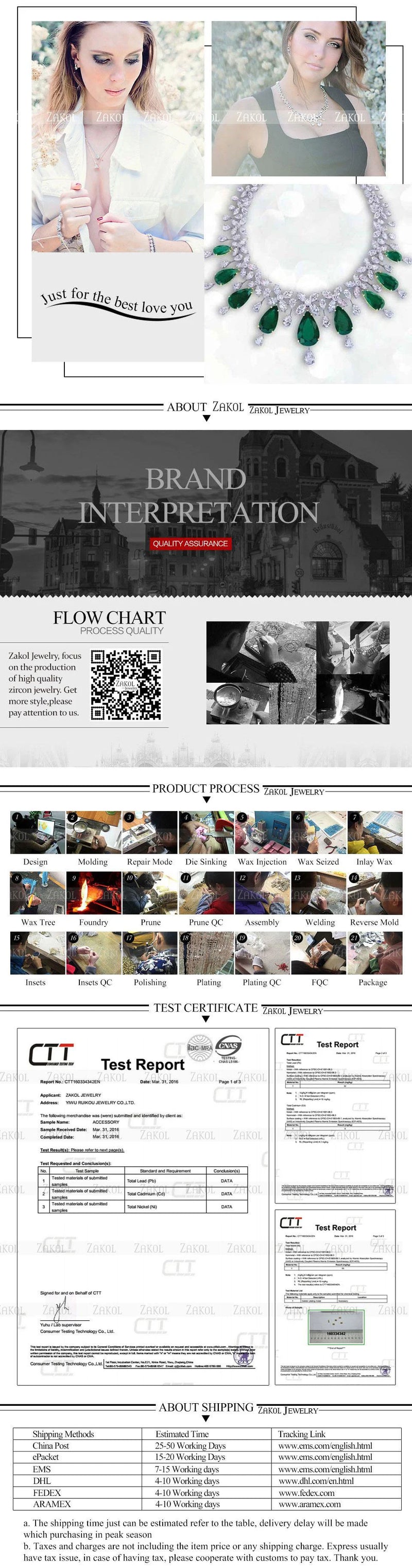 Anillos de compromiso ZAKOL con corazón rosa romántico y circonita cúbica para mujer, anillos de boda de moda con circonita cúbica AAA, joyería para regalo de San Valentín.