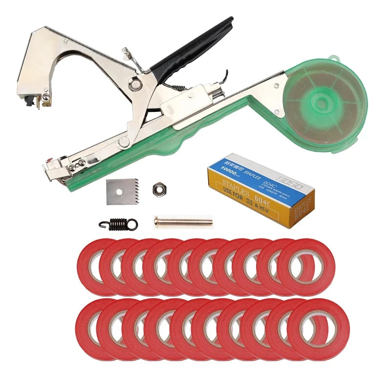 Onnfang Plant Tying Tapetool New Branch Machine Vegetables Fruit Flower Handle Tapetool Stem Strapping tape Garden tool Tapes