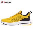 Baasploa Lightweight Running Shoes For Men 2023 Men's Designer Mesh Casual Sneakers Lace-Up Male Outdoor Sports Tennis Shoe