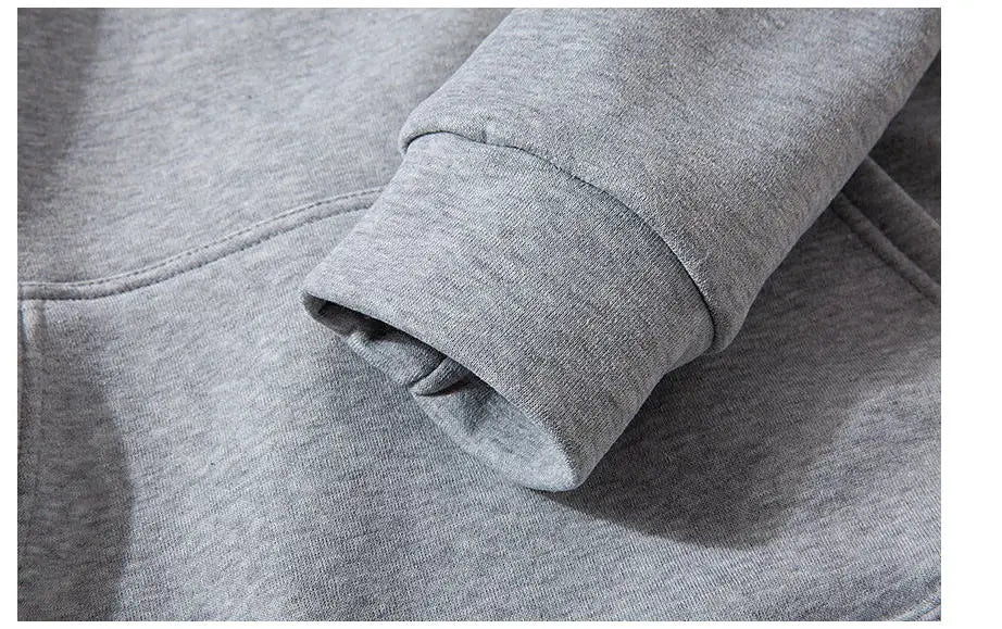 Marca de moda Backwoods, conjunto para hombre, sudadera con capucha de forro polar, pantalón, chándal grueso y cálido, ropa deportiva con capucha, chándal para hombre, chándal.