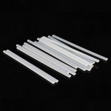 Hot Melt Adhesive Glue Gun 10/20/50pcs Transparent Hot Glue Sticks Silicone Rod for 7/11mm Gun DIY Tools Kitchen Cabinet Storage