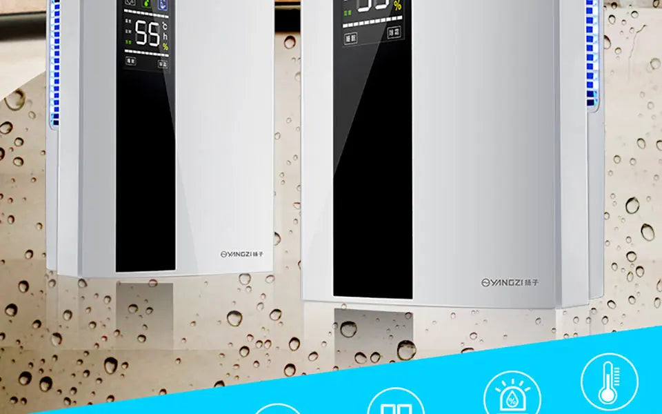 2.2L Intelligent Remote Dehumidifier Air Dryer Purifier Humidity-control Defrost Automatic Shut-down Moisture Absorption Machine