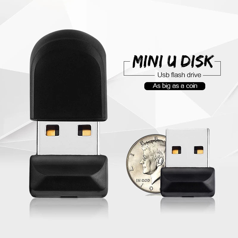 Unidad flash USB de 32 GB, unidad flash USB de 64 GB, mini unidad flash USB 2.0 de metal de 16 GB y 128 GB, memoria USB externa de 64 GB.